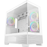 CAJA ATX SEMITORRE DEEPCOOL CG380 3F WH CRISTAL TEMP BLANCA R-CG380-WHAGM3-G