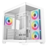 CAJA ATX SEMITORRE DEEPCOOL CG530 CRISTALTEMPLADO RGB BLANCA