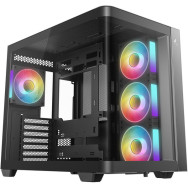 CAJA ATX SEMITORRE DEEPCOOL CG530U 4F CRISTAL TEMP NEGRA R-CG530U-BKAGA4-G