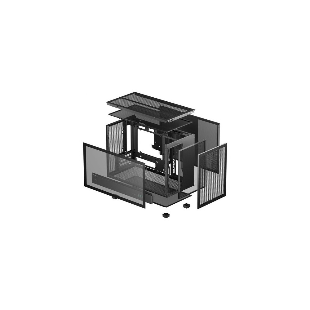 CAJA MICRO-ATX SEMITORRE DEEPCOOL CH260 NEGRA R-CH260-BKNGM0-G-1