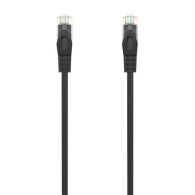 CABLE RED LATIGUI. RJ45 LSZH CAT.6A 500 MHZ UTP AWG24 NEGRO 1.0M AISEN A145-0587