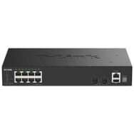 SWITCH D-LINK 8P DGS-1530-10/E GE + 2 PORTS 10G SFP+ SMART MANAGED