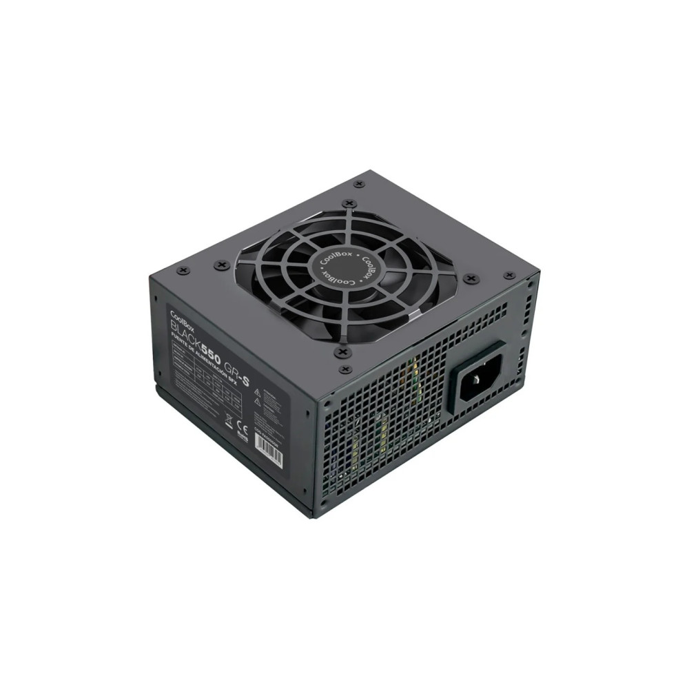 FUENTE DE ALIMENTACION SFX 550W COOLBOX BASIC 550GR-S COO-FA550SGR BLACK