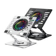 BASE DE REFRIGERACION COOLBOX COOLAIR 1VRGB ALUMINIO PORTATILES DE 17.3 NEGRA