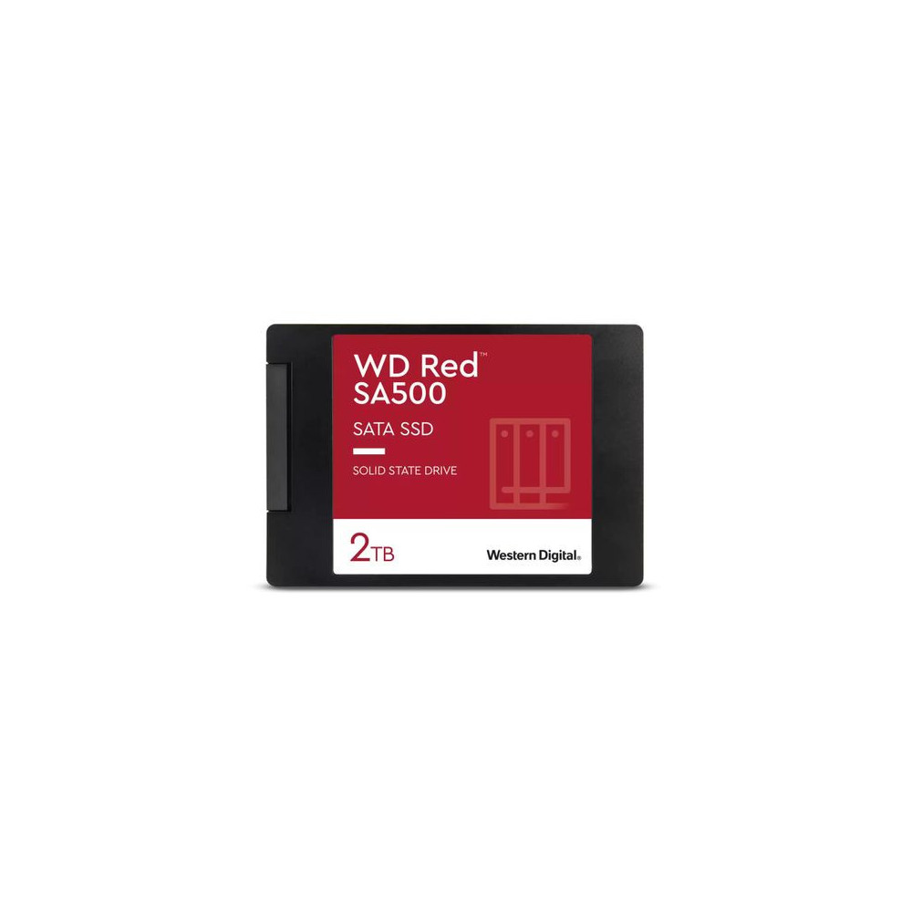 HD SSD 2TB WESTERN DIGITAL 2.5 SATA3 RED SA500 NAS WDS200T2R0A