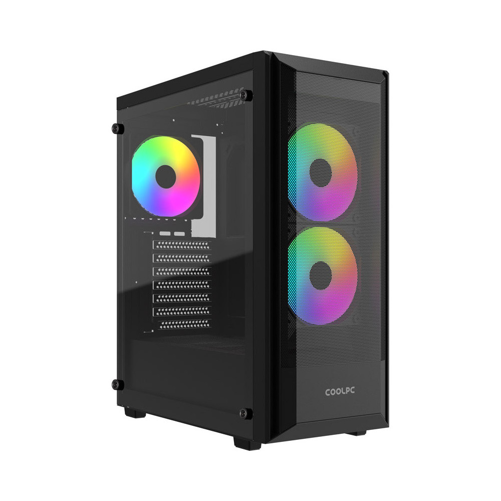 Caja/Torre COOLPC Black Nebula ARGB Negro
