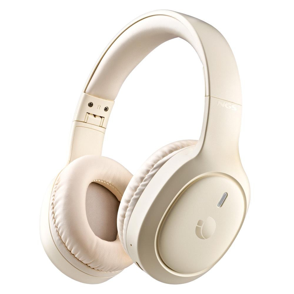 AURICULAR NGS BLUETOOTH HEADPHONE ARTICA TEMPEST PLEGABLE BEIGE