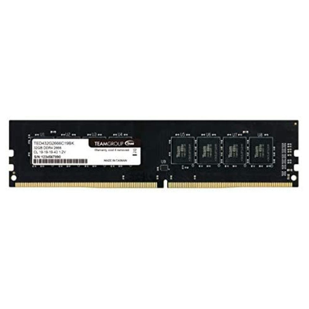 MEMORIA DDR4 32GB PC4-21300 2666MHZ TEAMGROUP ELITE C19 1.2V