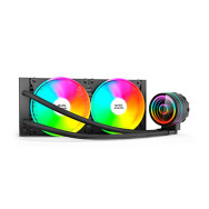VENTILADOR REFRIGERACION LIQUIDA MARS GAMING MLONE 240 NEGRO