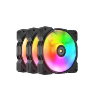 Ventilador Cougar Mhp 120 ARGB Triple Pack Negro