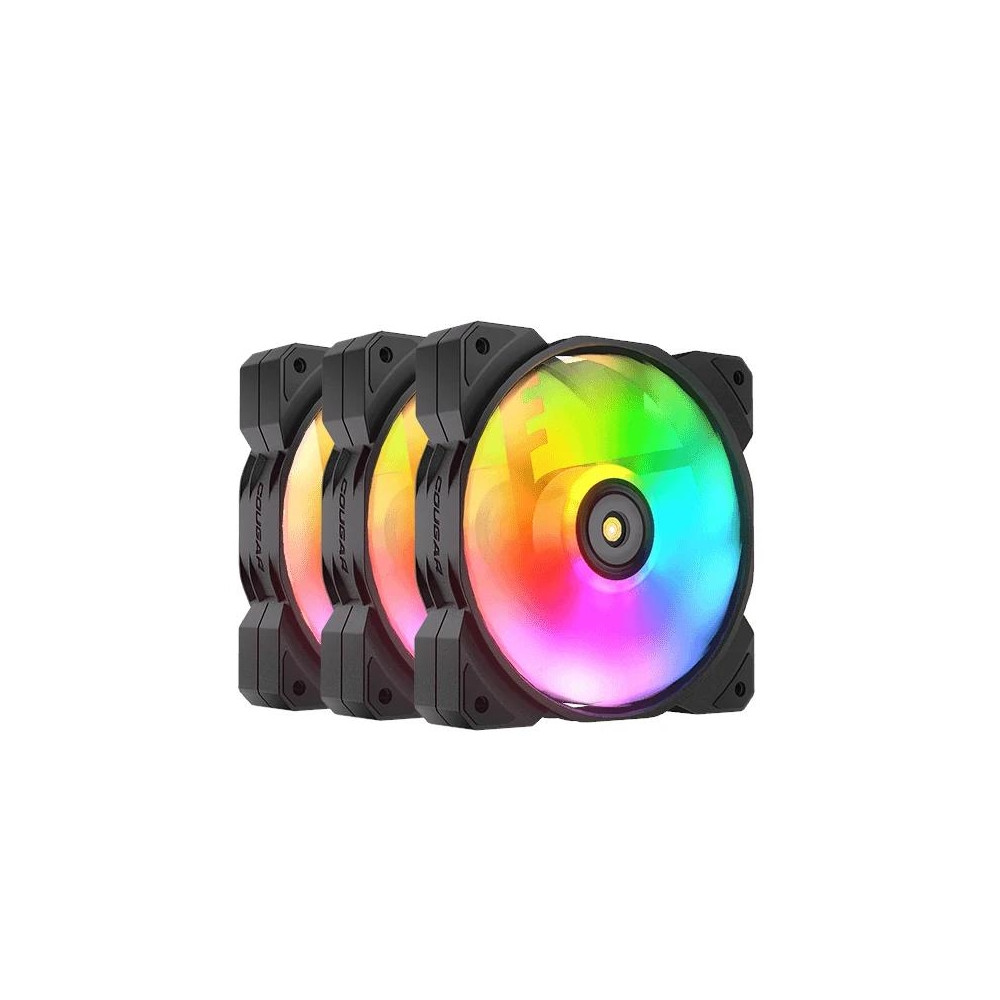 Ventilador Cougar Mhp 120 ARGB Triple Pack Negro