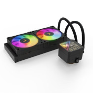 REFRIGERACION LIQUIDO CPU VALKYRIE V240 LITE ARGB NEGRO