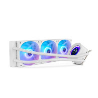 VENTILADOR SISTEMA DE REFRIGERACION LIQUIDA NOX X360 LCD BLANCO