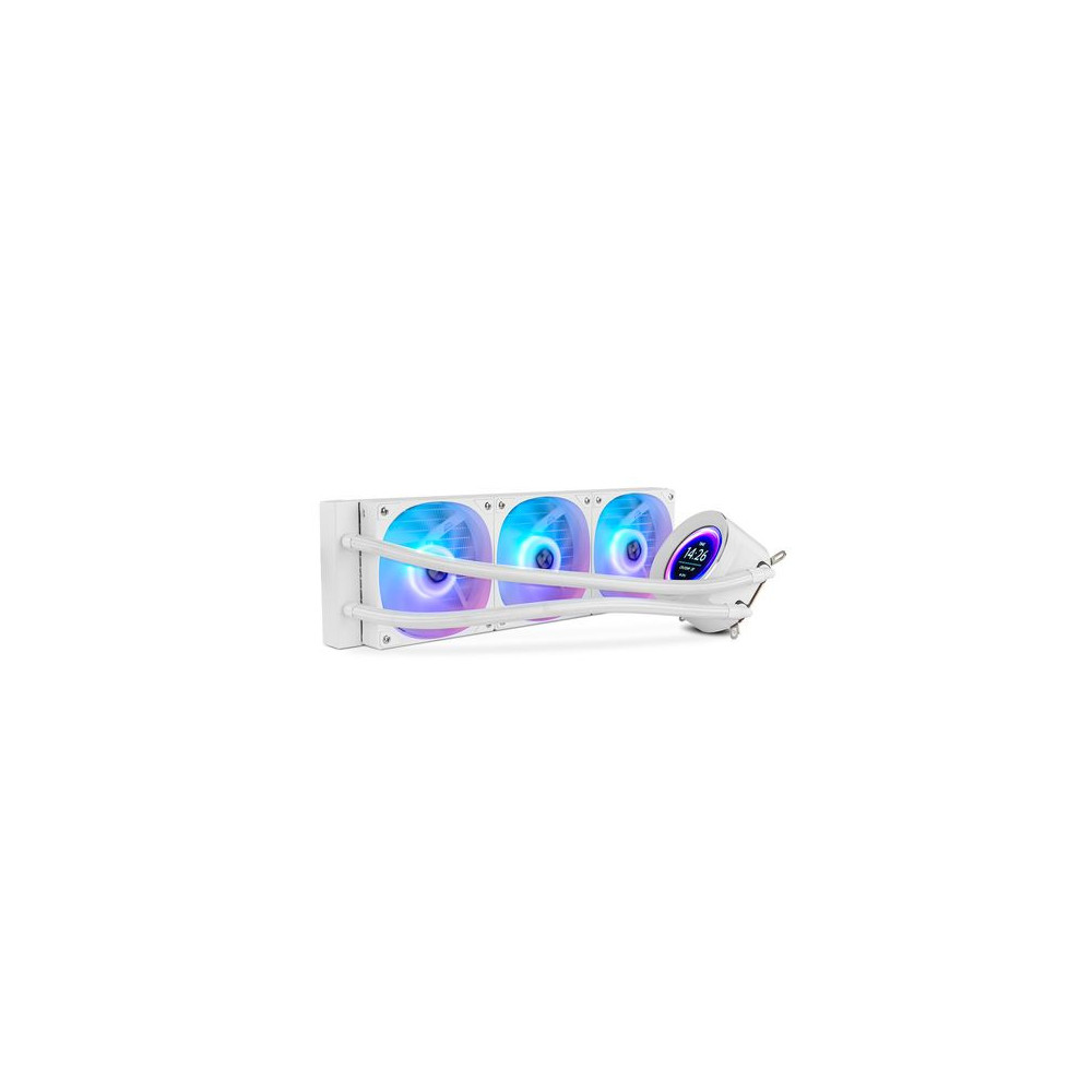 VENTILADOR SISTEMA DE REFRIGERACION LIQUIDA NOX X360 LCD BLANCO