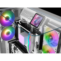 VENTILADOR SISTEMA REFRIGERACION LIQUIDA MARS GAMING MLVISIONPRO360 BLANCO