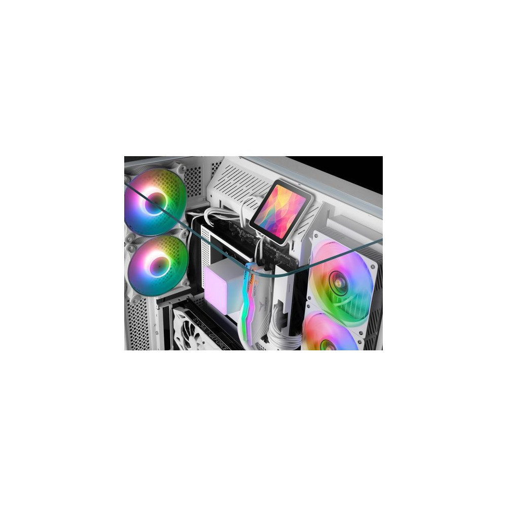 VENTILADOR SISTEMA REFRIGERACION LIQUIDA MARS GAMING MLVISIONPRO240 BLANCO