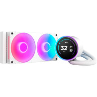 Kit Refrigeración Líquida NZXT Kraken Elite 240 RGB (2025) LCD Display Blanco