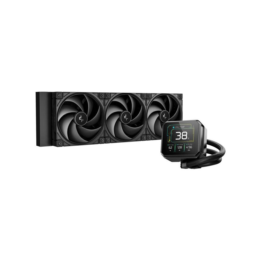 REFRIGERADOR LIQUIDO CPU DEEPCOOL SPARTACUS 360 (3X360MM) BLACK