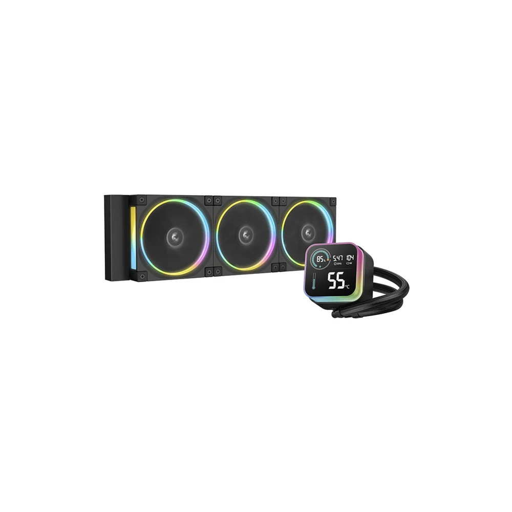 REFRIGERADOR LIQUIDO CPU DEEPCOOL LQ360 ULTRA ARGB (3X360MM) BLACK