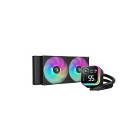 REFRIGERADOR LIQUIDO CPU DEEPCOOL LQ240 AIO LED DIGITAL DISPL R-LQ240-BKLSMW-G-1