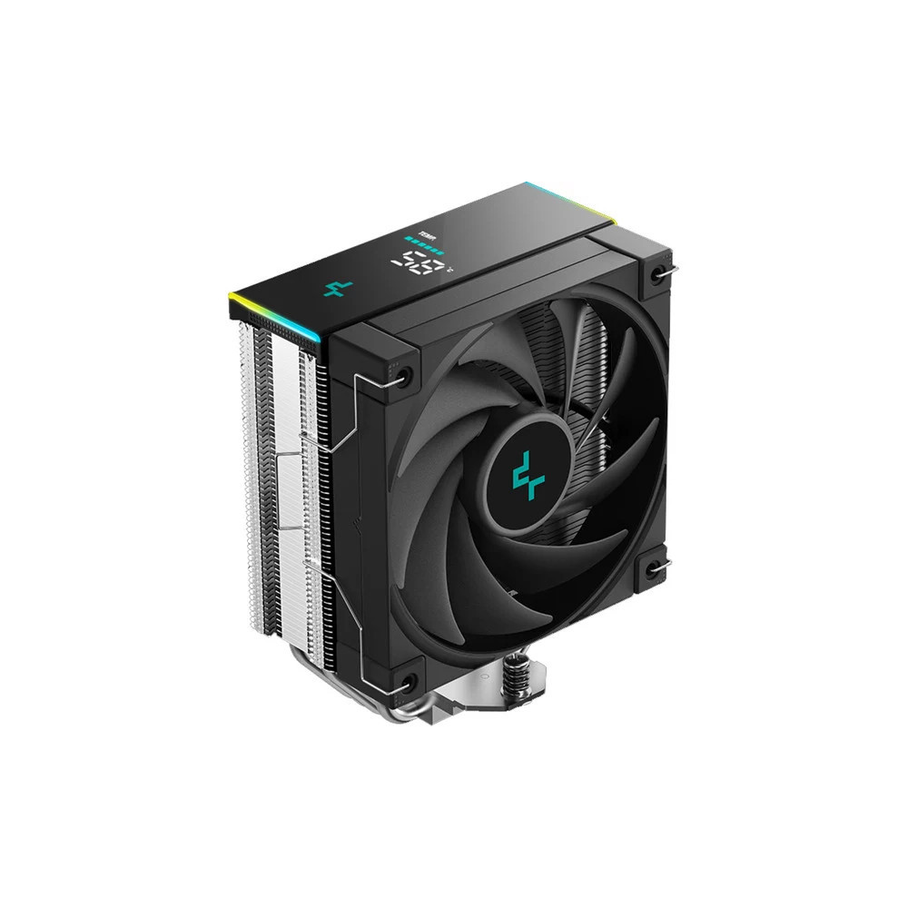 REFRIGERADOR CPU MULTIZOCALO DEEPCOOL AK400 DIGITAL SE RGB VENT SIMPLE NEGRO