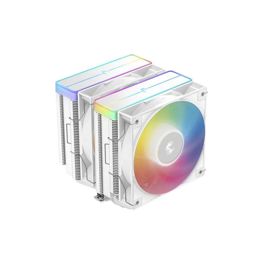 REFRIGERADOR CPU MULTIZOCALO DEEPCOOL AG620 ARGB V2 BLANCO R-AG620-WHAMMN-GJD