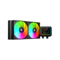 VENTILADOR SISTEMA REFRIGERACION LIQUIDA MARS GAMING MLTWO240 NEGRO