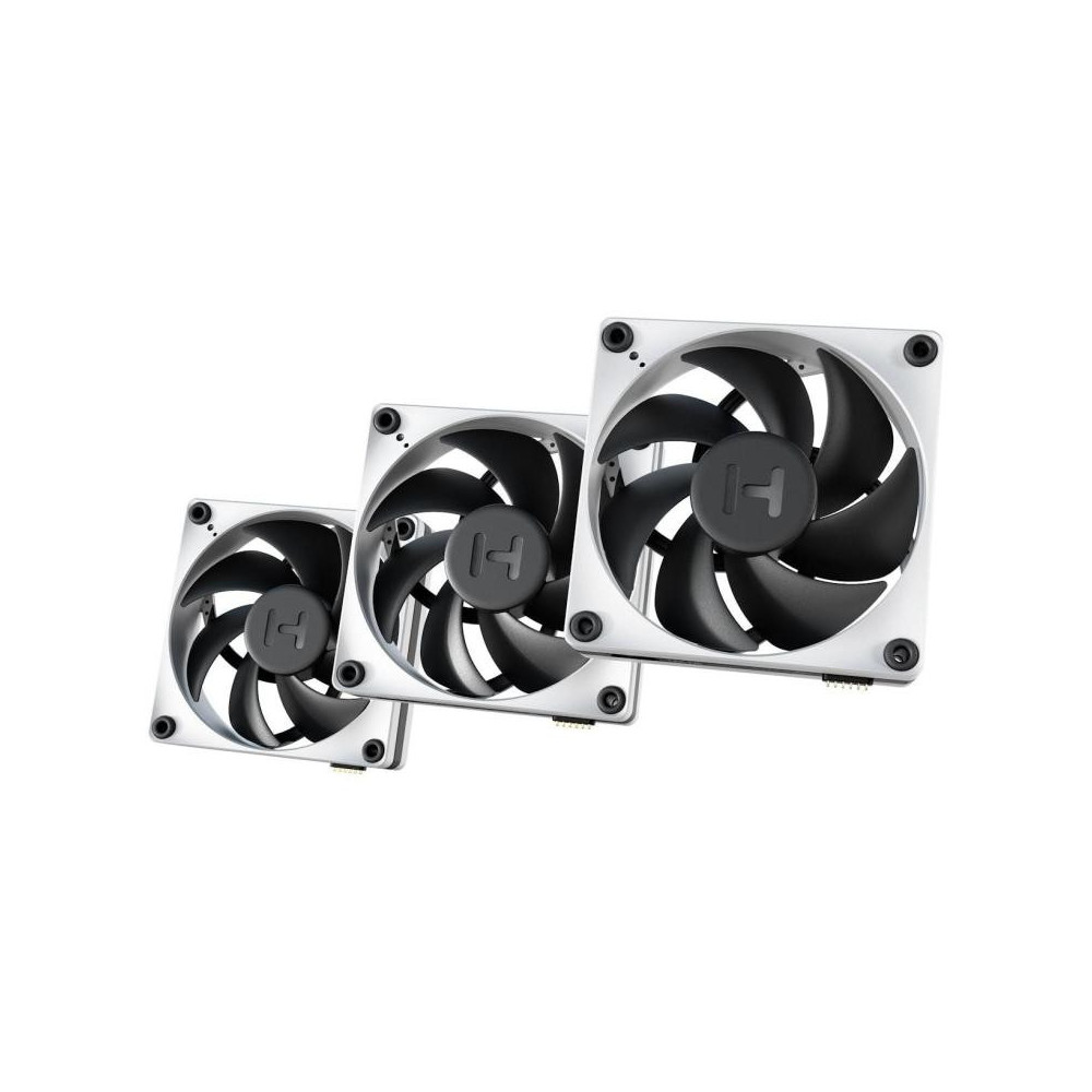 VENTILADOR CAJA ADICIONAL 12X12 HYTE FP12 PACK 3 + NP50 FAN-HYTE-FP12-BW-3NP