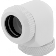 REFRIGERACION CUSTOM CORSAIR HYDROX CODO RIGIDO12MM Series XF BLANCO 2UNDS