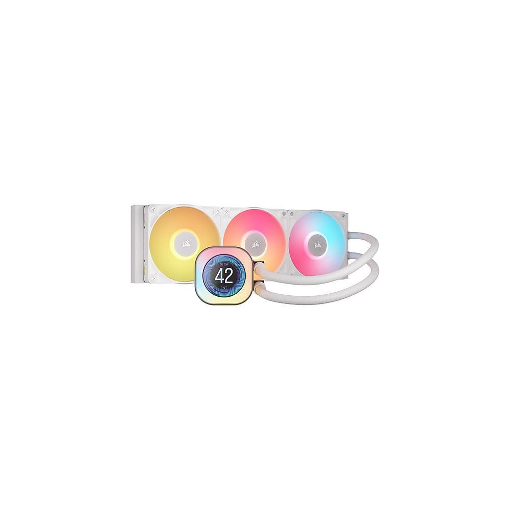 REFRIGERADOR LIQUIDO CPU CORSAIR ICUELINK TITAN360RX LCD AIO WHITE CW-9061026-WW
