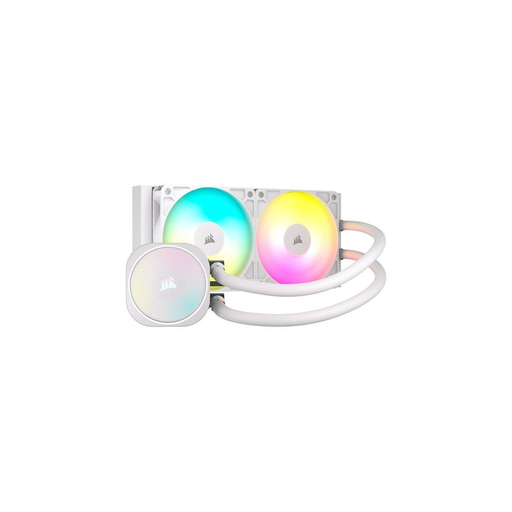 REFRIGERADOR LIQUIDO CPU CORSAIR NAUTILUS 240 (2X240MM) WHITE ARGB CW-9060094-WW