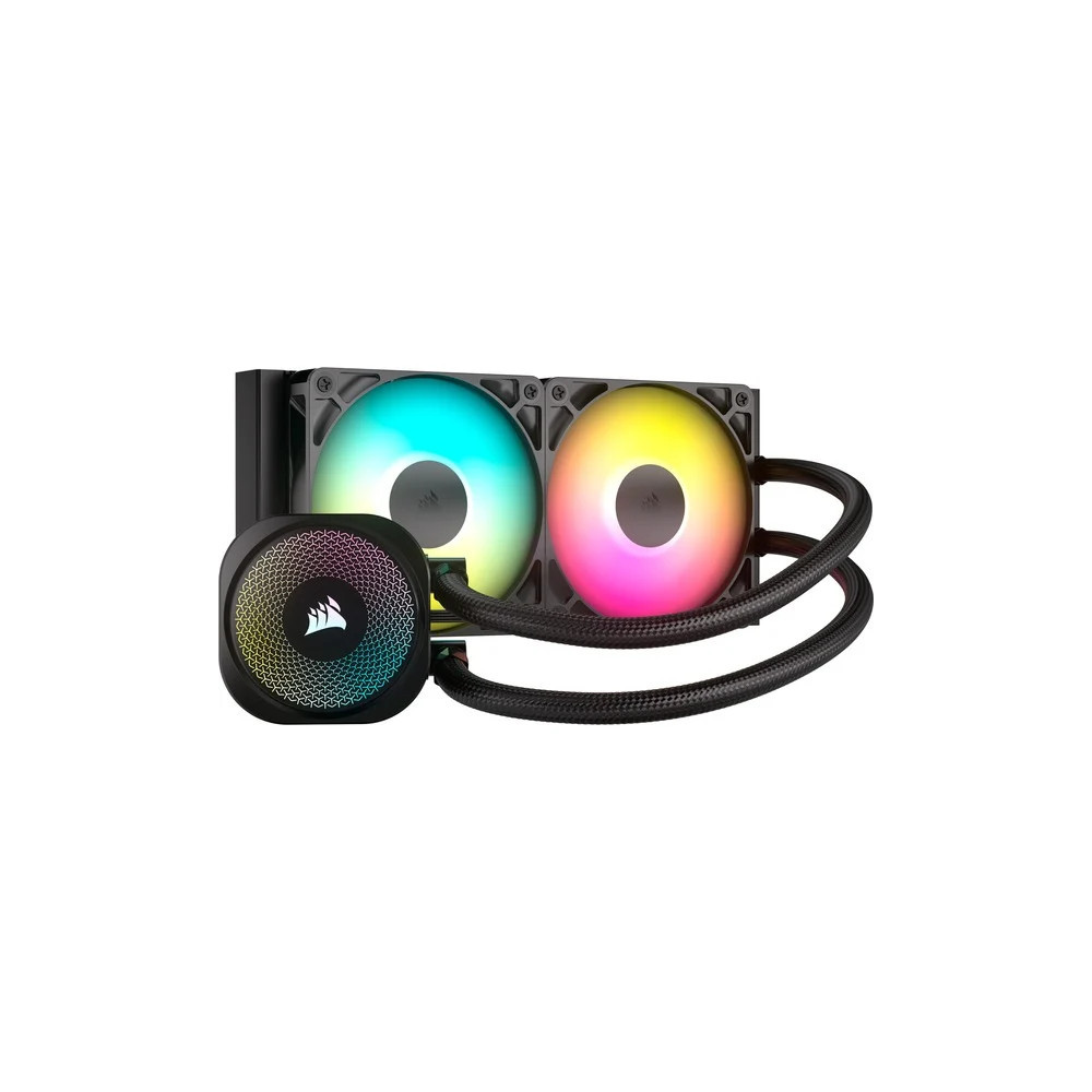 REFRIGERADOR LIQUIDO CPU CORSAIR NAUTILUS 240 (2X240MM) BLACK ARGB CW-9060092-WW
