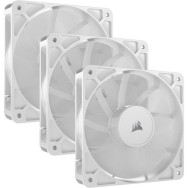 VENTILADOR CAJA ADICIONAL 12X12 CORSAIR RS120 WHITE TRIPLE PACK