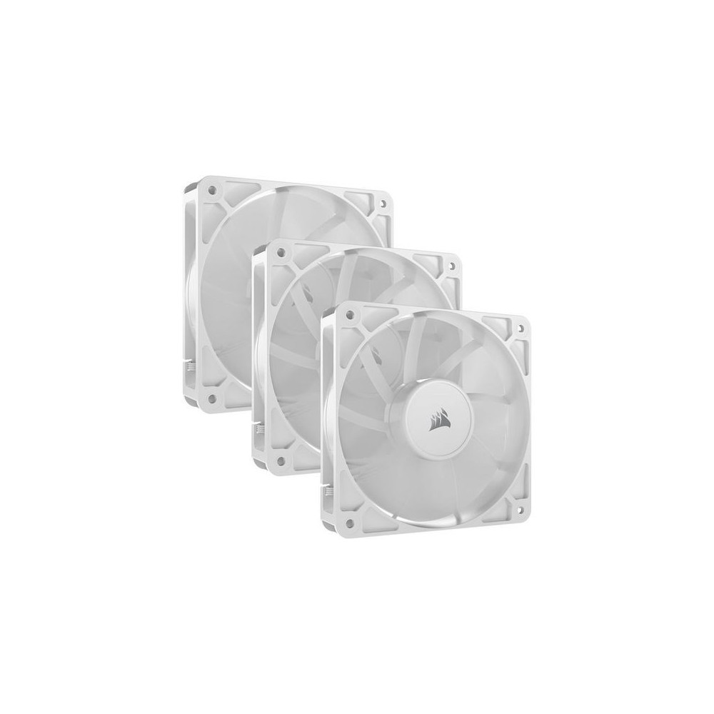 VENTILADOR CAJA ADICIONAL 12X12 CORSAIR RS120 WHITE TRIPLE PACK