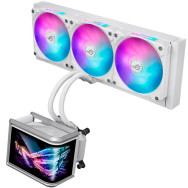 Kit Refrigeración Líquida Asus ROG Ryuo IV SLC 360 ARGB LCD White Edition