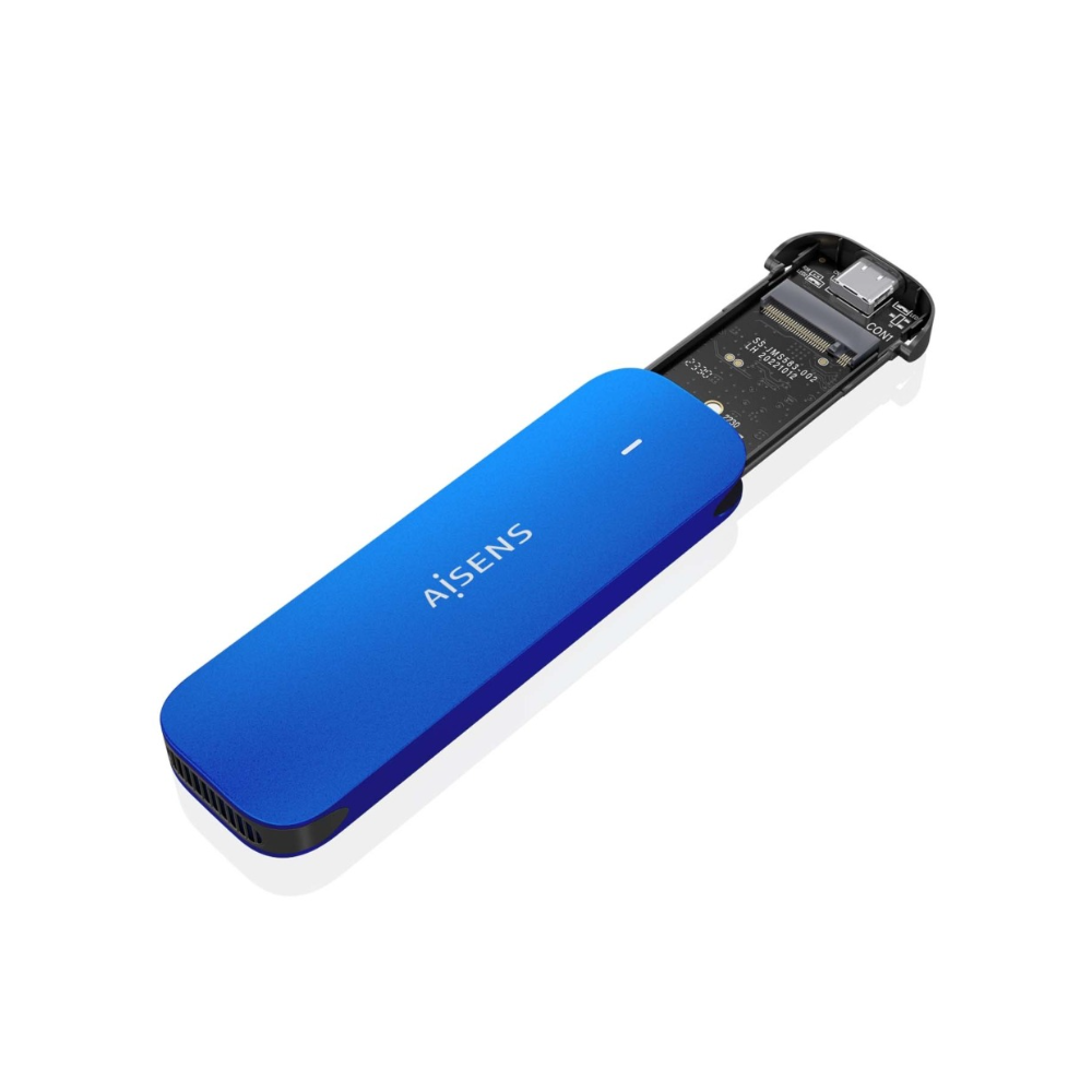 CAJA EXTERNA M.2 NGFF ASM2-026BLU NVMe A USB3.2 GEN2 AZUL AISENS ASM2-026BLU