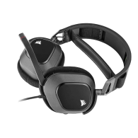 AURICULAR CORSAIR STEREO CORSAIR HS80 RGB USB CARBON CA-9011237-EU