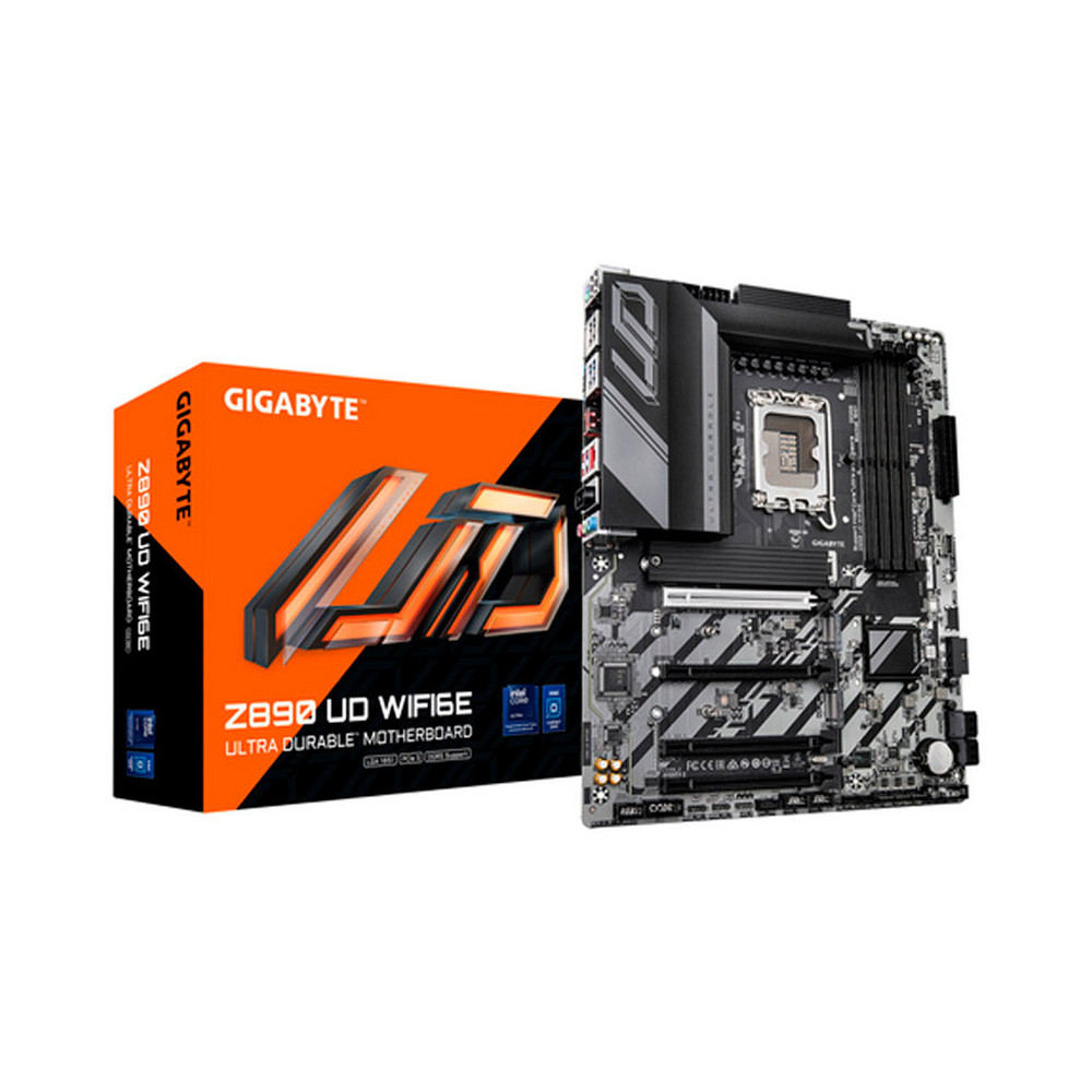PB S1851 GIGABYTE Z890 UD WIFI6E 4DDR5 PCI5 LAN2.5 4XSATA3 3XM2 DP BT ATX