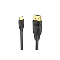 CABLE CONVERSOR VENTION USB-C/M - DISPLAYPORT/M 2M BLACK