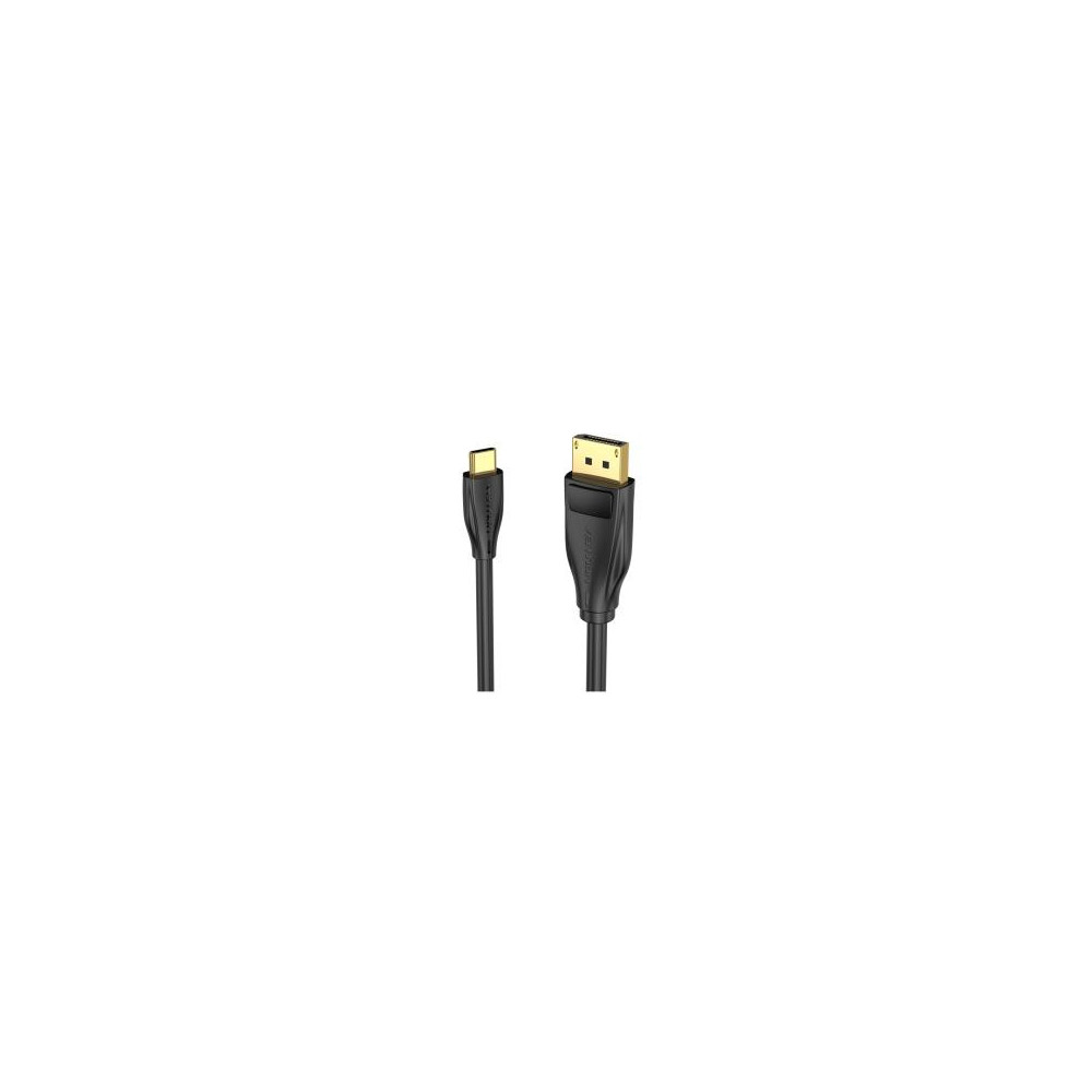 CABLE CONVERSOR VENTION USB-C/M - DISPLAYPORT/M 2M BLACK