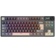 Teclado Royal Kludge RKS85 ISO-ES Hot-Swappable Switch Beige Phantom