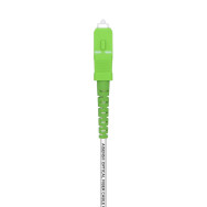 CABLE FIBRA OPTICA G657A2 9-125 SX DCA LSZH SC-APC BLANCO 3.0M AISENS A152-0495