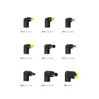 CARGADOR PORTATIL 65W AUTO 9 CONECTORES USB-A QC.3.0 AISENS ASLC-65WAUTO-BK