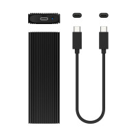 CAJA EXTERNA SSD M.2 NVME AISENS ASM2-022B USB 3.2 NEGRO
