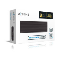 CAJA EXTERNA SSD M.2 NVME AISENS ASM2-022B USB 3.2 NEGRO