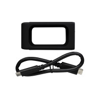 HD EXT SSD 1TB KINGSTON USB3.2(GEN2) SXS2000 1000G NEGRO Y PLATA