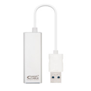 CONVERTIDOR USB 3.0 A ETHERNET GIGABIT 101001000 MB. 15CM NANOCAB 10.03.0401