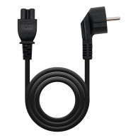 CABLE ALIM. TREBOL CEE7 ACODADOM-C5H 1.5 M NANOCABLE 10.22.0302