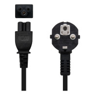 CABLE ALIM. TREBOL CEE7 ACODADOM-C5H 1.5 M NANOCABLE 10.22.0302