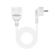 CABLE ALIMENTACION SCHUKO CEE7 7M-CEE7 7H 10M BLANCO NANOCABLE 10.22.0610-Wuc